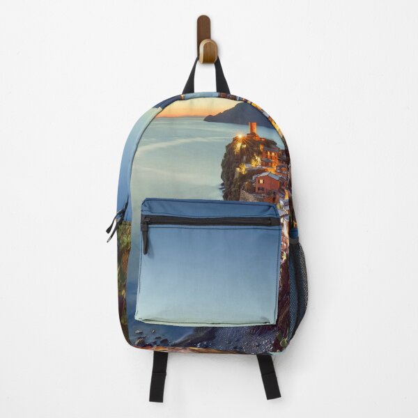 Item preview, Vernazza village, view at sunset. Cinque Terre, Italy designed and sold by Stefano Orazzini.
