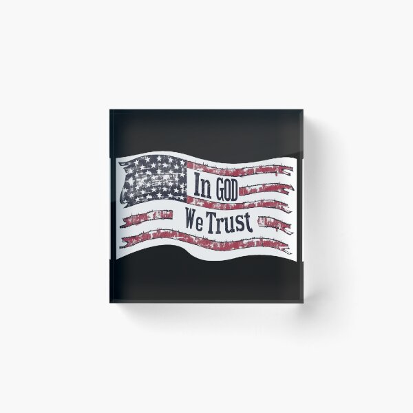 Item preview, In God We Trust American Flag designed and sold by duke818.