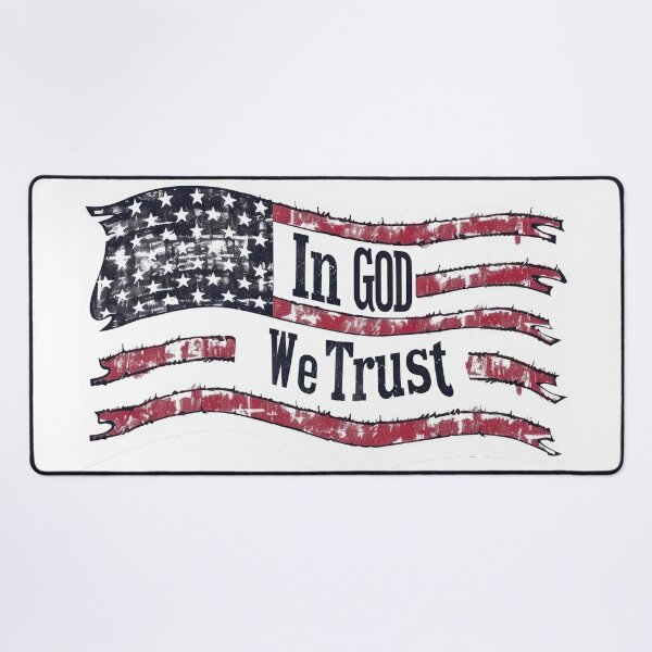 Item preview, In God We Trust American Flag designed and sold by duke818.