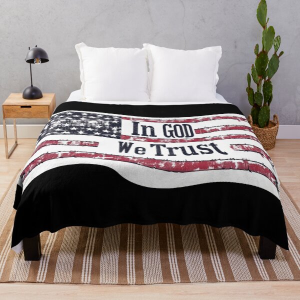 Item preview, In God We Trust American Flag designed and sold by duke818.