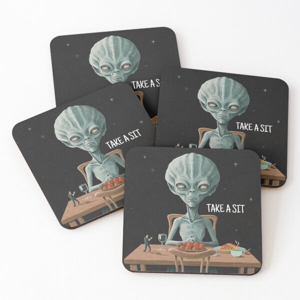 Item preview, ALIEN AND COFFEE designed and sold by MDMEJ.