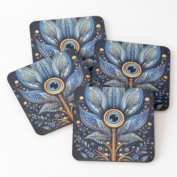 Item preview, Celestial Visionary: The Cosmic Bloom designed and sold by Gold Turtle  Lina.