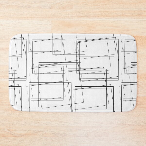 Item preview, Square rectangular modern design  designed and sold by YourTrendyTees.