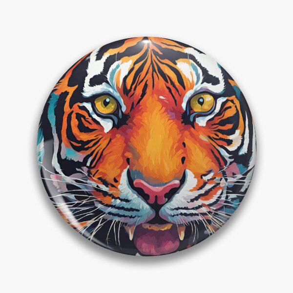 Item preview, bengal tiger growling designed and sold by Yeyishop.