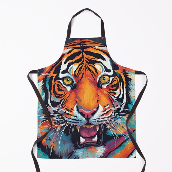 Item preview, bengal tiger growling designed and sold by Yeyishop.