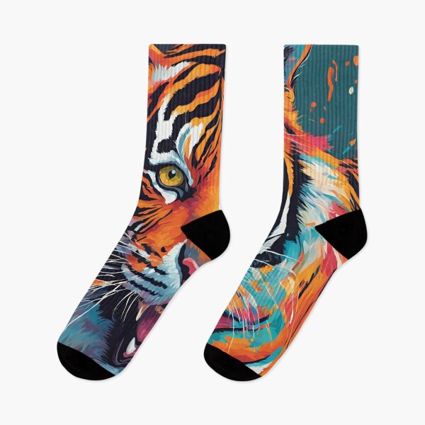 Item preview, bengal tiger growling designed and sold by Yeyishop.