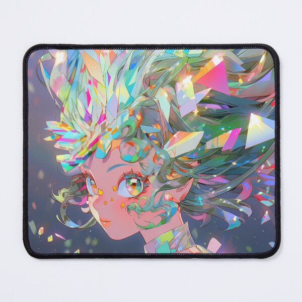 Item preview, Vibrant Crystal Shimmer Anime Girl designed and sold by bubblegoth.