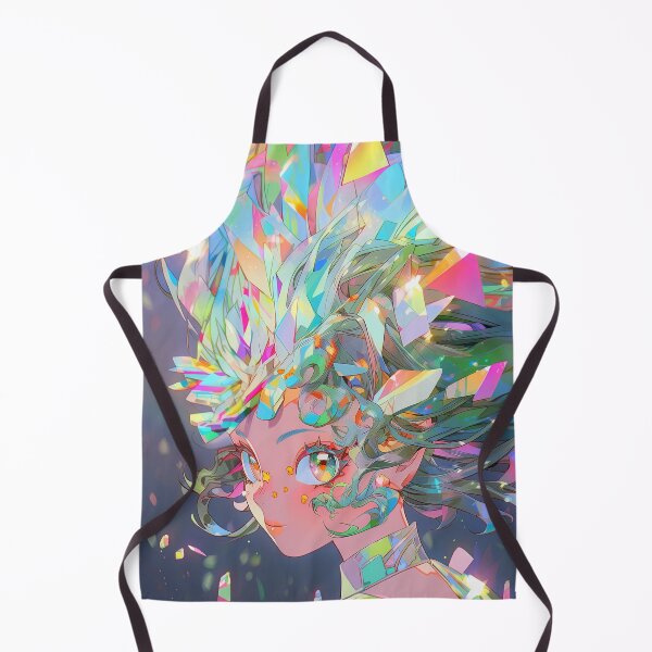 Item preview, Vibrant Crystal Shimmer Anime Girl designed and sold by bubblegoth.