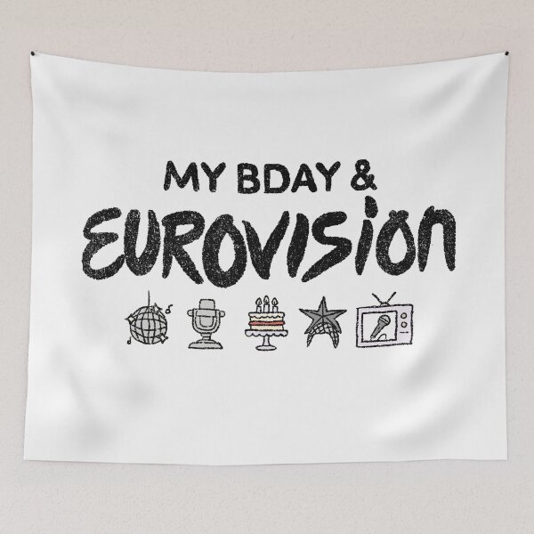 Item preview, Birthday Eurovision designed and sold by ikldesign.