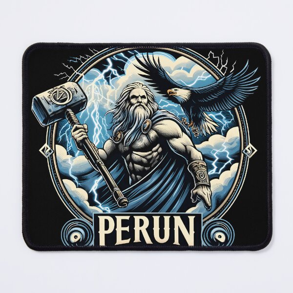 Item preview, Perun: the Slavic God of Storm and War designed and sold by slavmod.