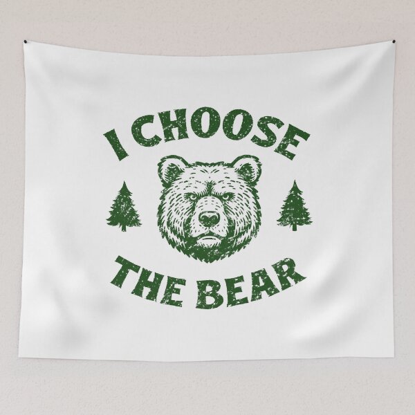 Item preview, I Choose The Bear - Feminist designed and sold by LazyLoungeCo.