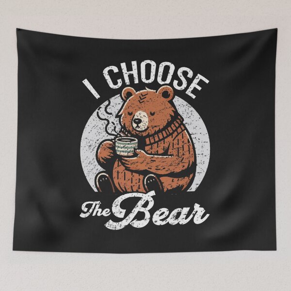 Item preview, I Choose The Bear - Radical Feminist designed and sold by LazyLoungeCo.