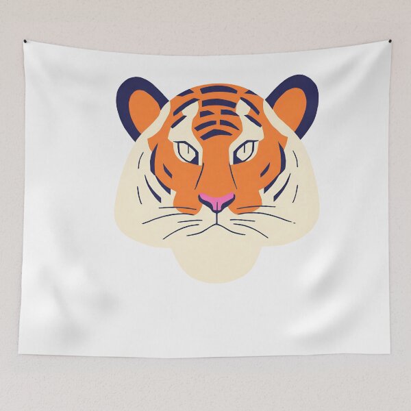 Item preview, Bengal tiger face drawing designed and sold by Yeyishop.