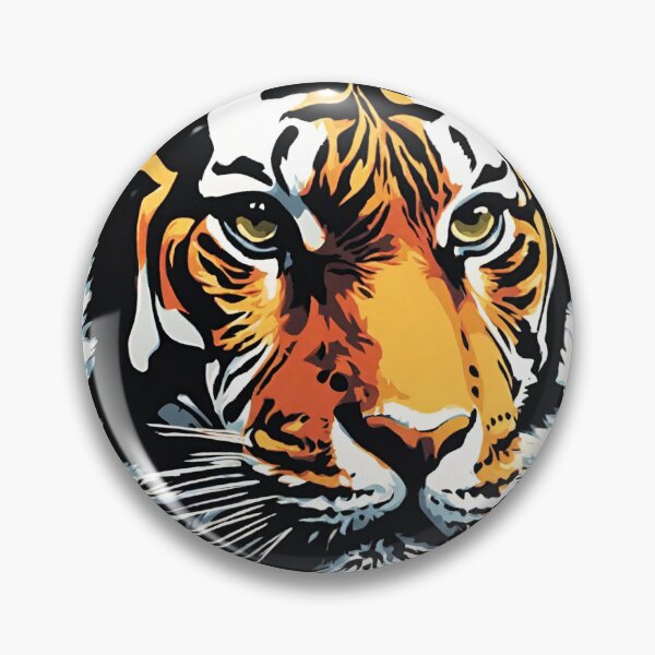 Item preview, Bengal tiger face designed and sold by Yeyishop.