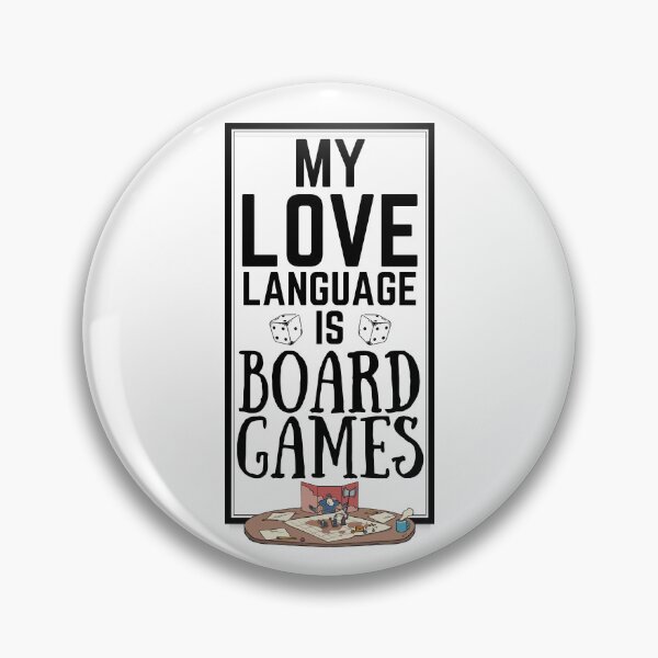 Item preview, Love and Board Games designed and sold by Dwarf Bard Design.