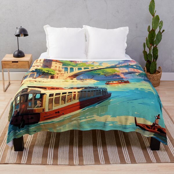 Item preview, Riverside Reverie A City's Timeless Charm designed and sold by ArtComixHaven.
