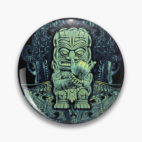 Item preview,  Retro Hawaiian Tribal Tiki God Shirt Design 026 designed and sold by sunnthreads.