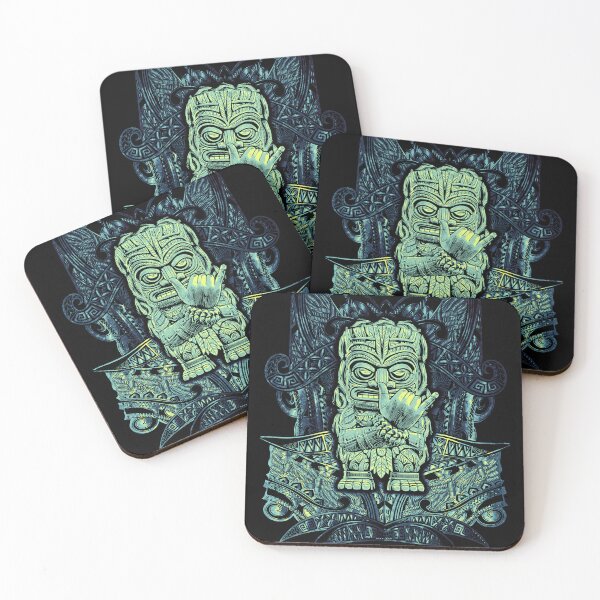 Item preview,  Retro Hawaiian Tribal Tiki God Shirt Design 026 designed and sold by sunnthreads.