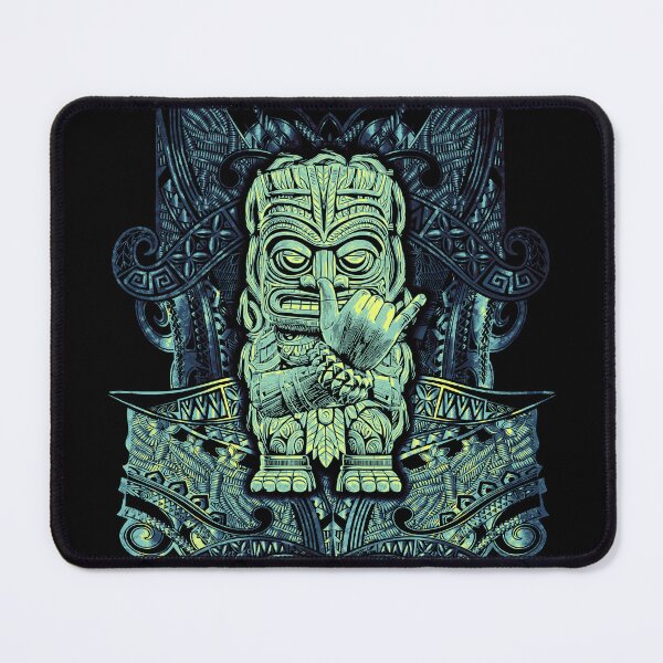 Item preview, Retro Hawaiian Tribal Tiki God Shirt Design 026 designed and sold by sunnthreads.