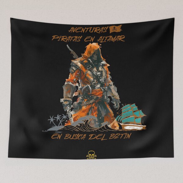 Item preview, Maritime Legends: Live the Pirate Story in Digital Art designed and sold by Artedig.