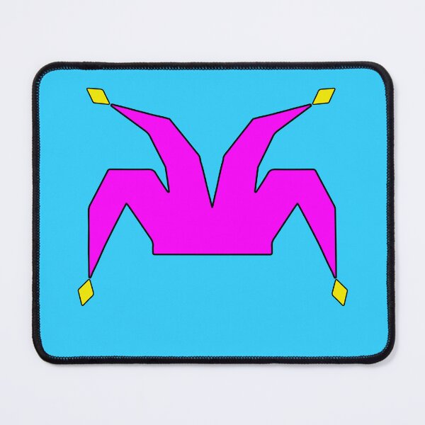 Item preview, Pink jester, clown, harlequin with golden bells designed and sold by shennix.