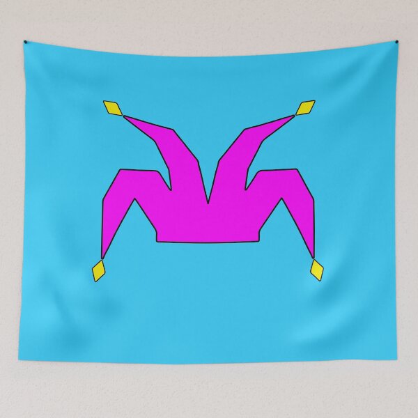 Item preview, Pink jester, clown, harlequin with golden bells designed and sold by shennix.