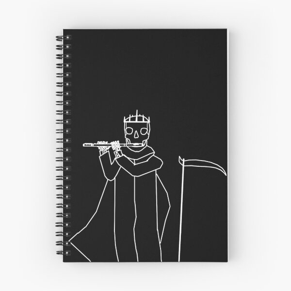 Item preview, Death plays the flute designed and sold by Natty Warkentin.