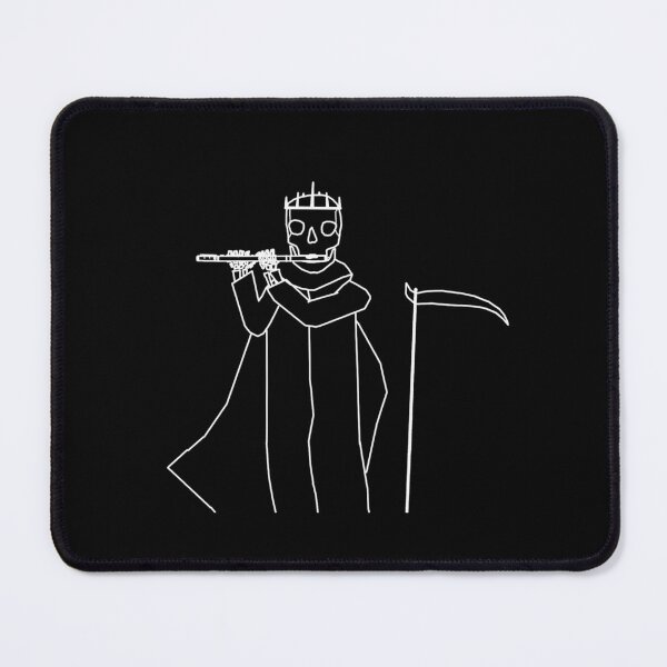 Item preview, Death plays the flute designed and sold by Natty Warkentin.
