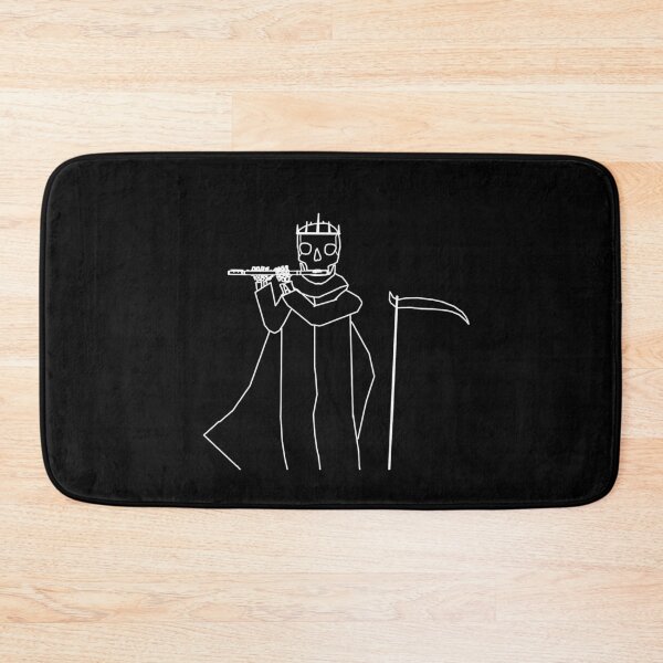 Item preview, Death plays the flute designed and sold by Natty Warkentin.