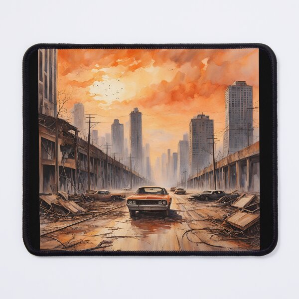 Item preview, Abandoned Cars in a Post-Apocalyptic Scenario 5 designed and sold by Brasuca's Art.