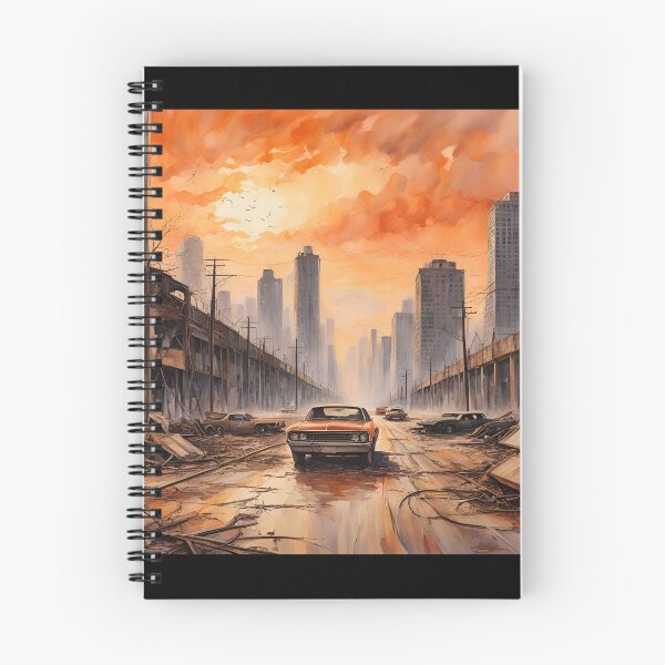 Item preview, Abandoned Cars in a Post-Apocalyptic Scenario 5 designed and sold by Brasuca's Art.