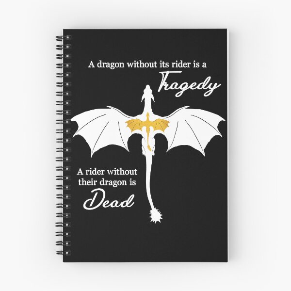 Item preview, The Dragon Rider’s Codex - Fourth Wing, Tairn and Andarna, white designed and sold by Nici03.