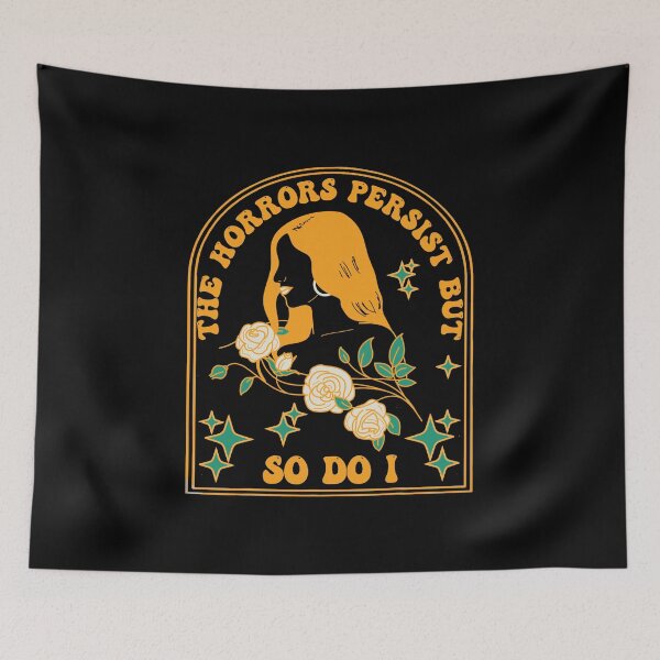 Item preview, The Horrors Persist But So Do I Women's  Style designed and sold by CHAKSTYLE.