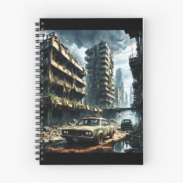 Item preview, Abandoned Cars in a Post-Apocalyptic Scenario 4 designed and sold by Brasuca's Art.