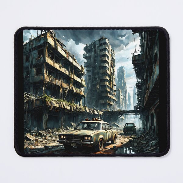 Item preview, Abandoned Cars in a Post-Apocalyptic Scenario 4 designed and sold by Brasuca's Art.