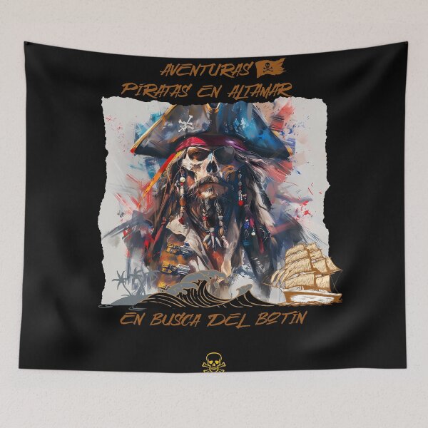 Item preview, Sea Bandits: Pirate Digital Art that Captures Boldness designed and sold by Artedig.