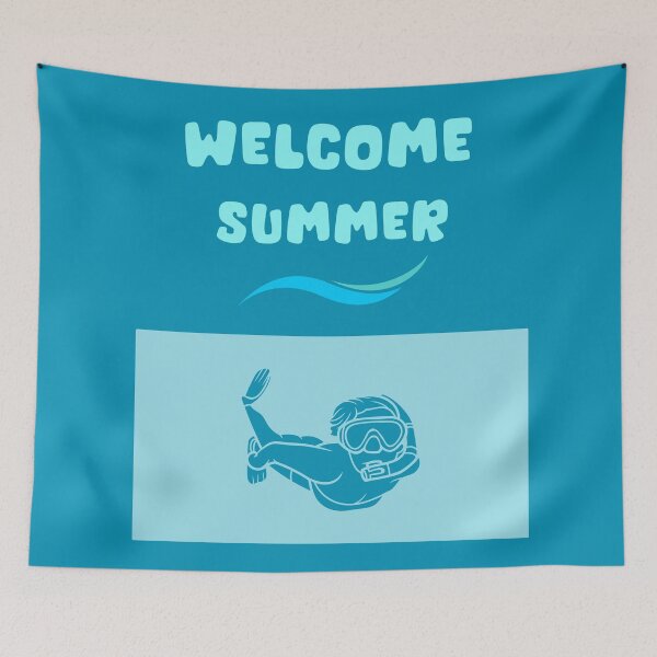Item preview, Welcome Summer designed and sold by AnnDart.