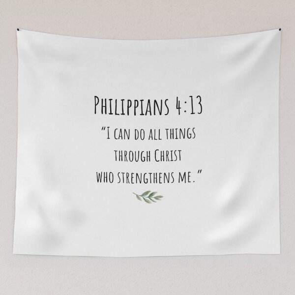 Item preview, Philippians 4:13 designed and sold by LemonFun.