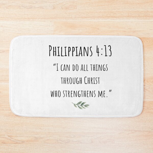 Item preview, Philippians 4:13 designed and sold by LemonFun.