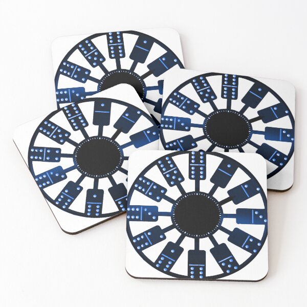Item preview, domino clock designed and sold by Numbers-Art.