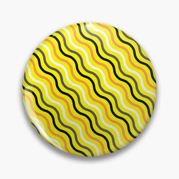 Item preview, Yellow Sunray Heatwave Parallel Solar Ray Waves Composition designed and sold by Alchemy-A-La-G.
