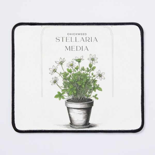 Item preview, Stellaria media Chickweed Vintage sketch by CallisC Arts ⭐⭐⭐⭐⭐ designed and sold by CallisC-Arts.