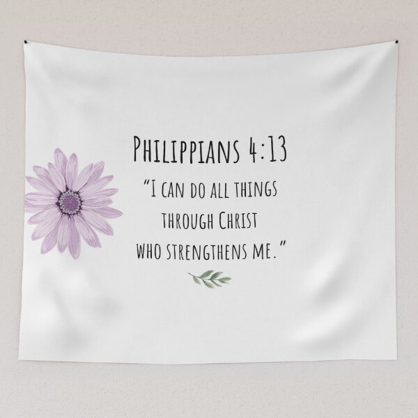 Item preview, Philippians 4:13 designed and sold by LemonFun.