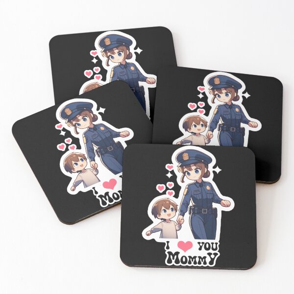 Item preview, I Love My Mommy Cop designed and sold by duke818.
