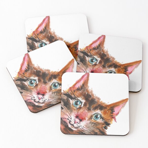 Item preview, Curious Cat: Caught in the Act! designed and sold by adriaquart.