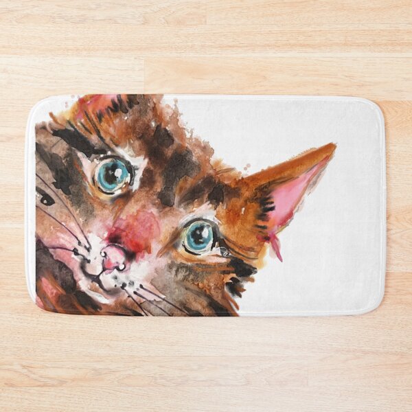 Item preview, Curious Cat: Caught in the Act! designed and sold by adriaquart.