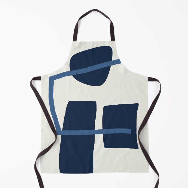 Item preview, Contemporary black and blue abstract art designed and sold by NAERENA.