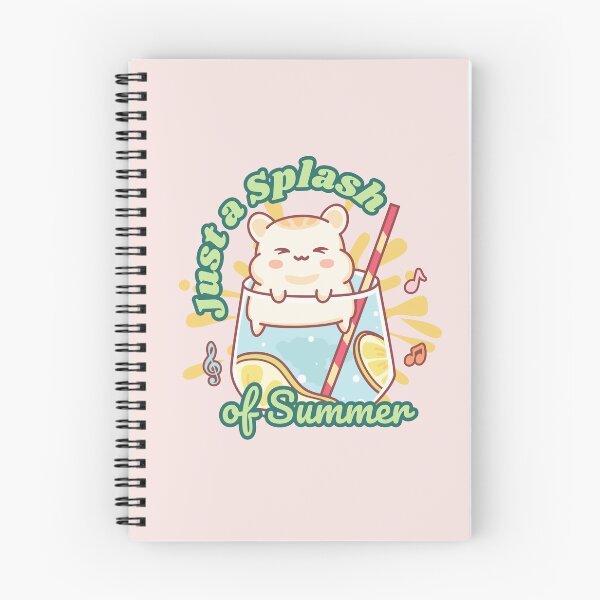 Item preview, Just a Splash of Summer | Cute Hamster with Lemonade designed and sold by Kimochi-Shop.
