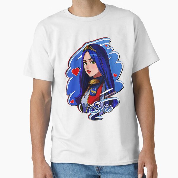Item preview, Evie Princesa Azul - Descendientes 3 Manga Anime Dibujos animados Estilo Pop Art designed and sold by Arte Enchanted.