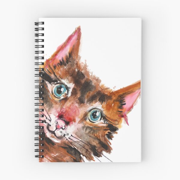 Item preview, Curious Cat: Caught in the Act! designed and sold by adriaquart.